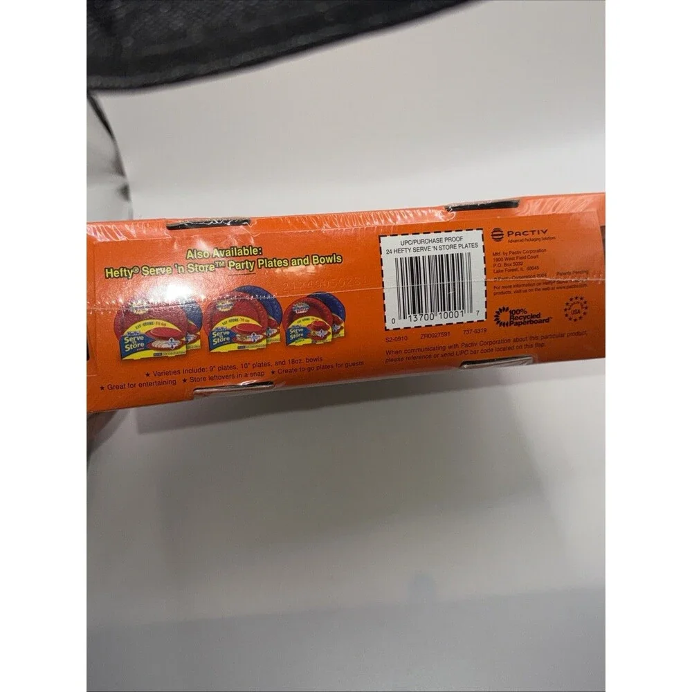 Hefty Interlocking Serve N Store Plates 8.875 in Diameter New Lot Of 22 2004